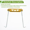 HOPESPANNER Universal Car Battery Tie Down Bracket Hold Lock Battery