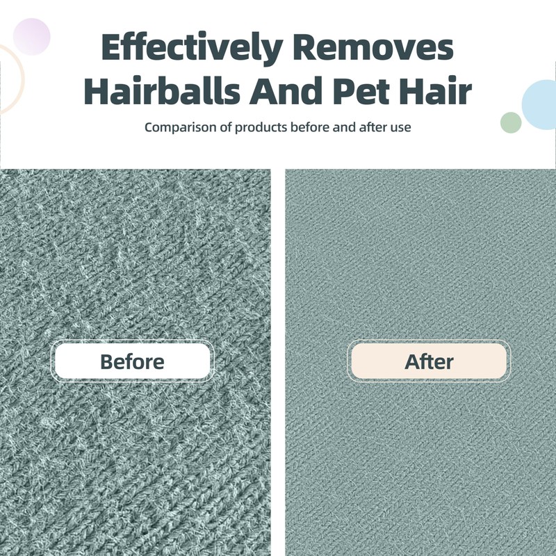MAX LINTPLUS Pet Hair Remover – 2X Larger Cleaning Head,
