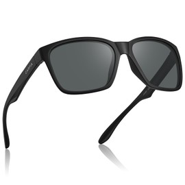 CARFIA Mens Polarized Sports Sunglasses with UV400 Protection, Lightweight TR90 Frame Casual Cycling Fishing Shades CA0951