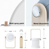 ALLOMN Folding Table Lamp, Multifunctional Folding Reading Light Portable Telescopic