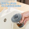 2026 Upgrade Comfort Grip Soap Dispensing Kitchen Scrub Brush, Non-Slip