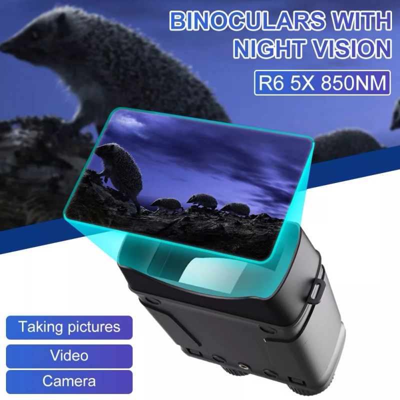 Night Vision Binoculars Digital Trail Camera Digital Zoom Image &