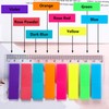 JANYUN 1440 Pcs Sticky Notes Flags Index Tabs Bright Neon