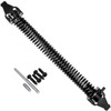 Black Wood Gate Self Closing - 13" Adjustable Spring Tension