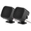 Qiilu Car Speaker, High Pitch Speaker 2 Pack Square Speaker,