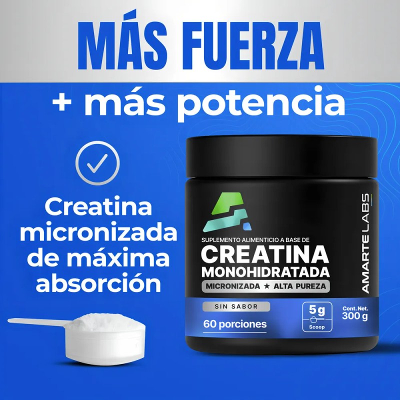 Suplemento en polvo Amarte Labs Creatina x 5g