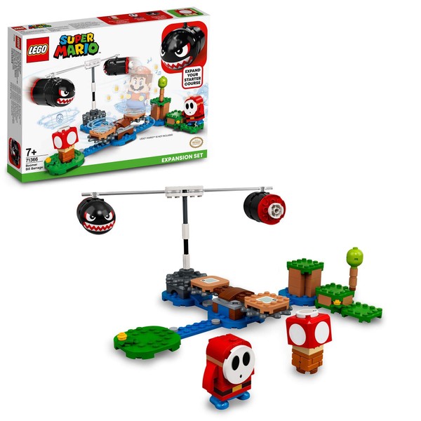LEGO 71366 Super Mario Boomer Bill Barrage Expansion Set Buildable Game