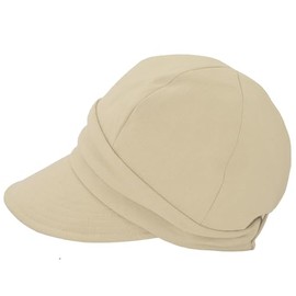 [ケークラフト] レディース キャスケット (麻混ブレード・消臭・UVカット) [ 431287 ] 帽子 BE