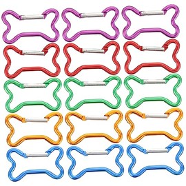DOITOOL 20 Piezas Mini Mochila Llavero Mini Mosquetón Mochilero Accesorios Llavero Mosquetón Pequeño Mosquetón Mini Mosquetón Clip Banco De Energía Pequeño Colgante En Forma De Hebilla
