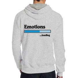 Celeste Luke Mens Hoodies Back Print Customized Hoodies How About A Nice Hot Cup of Rock Hooded Sweatshirt, Grey, S