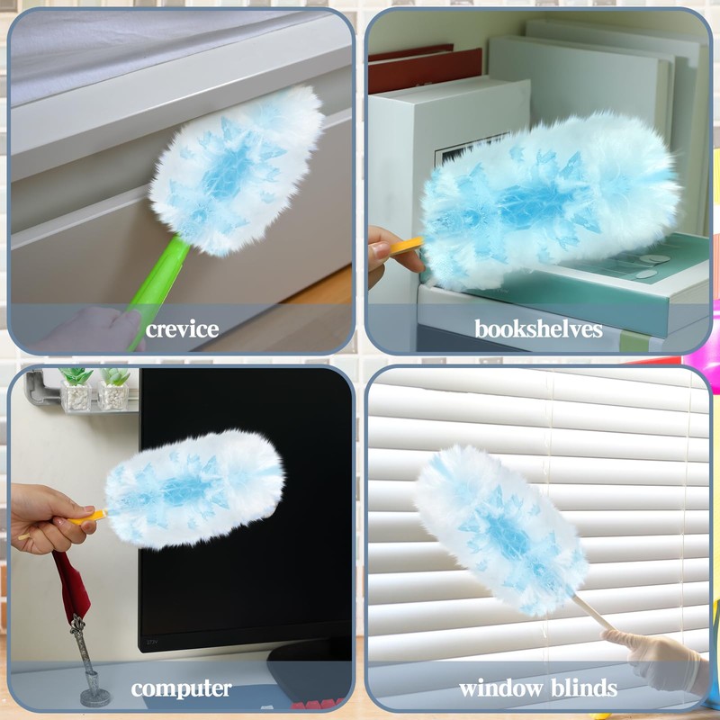 Vesici 400 Pcs Duster Refills Compatible with Swiffer Dusters Bulk