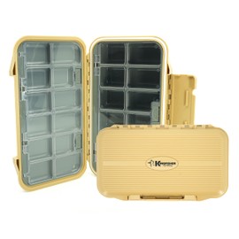 Kingfisher Large Waterproof 24 Compartment Tailwater Nymph Fly Fishing Box