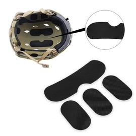 SolUptanisu 13 Unids/Set EPP Esponja Casco Almohadillas Casco Rápido Cojines de Protección Cómodos Casco Almohadillas Accesorios de Reemplazo para Bicicleta de Motocicleta (Negro)