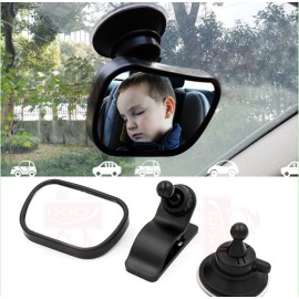 Unbranded Car Baby Back Seat View Mirror For Infant Child Toddler Safety Suction&Clip F