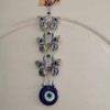 Turkish Blue Evil Eye Butterfly Wall Hanging Decoration Ornament (3