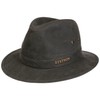 Stetson Traveller Herringbone L (58-59 cm) Anthracite-Black, charcoal/black