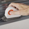 2-in-1 Groove Cleaning Brush, Window Groove Cleaning Brush, Multifunctional Crevice