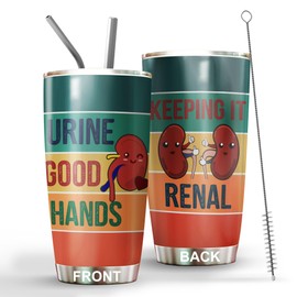 MEDROC Stainless Steel 20oz Tumbler - Kidney Doctor Funny Gift, Urology Week Gifts for Men Women