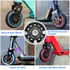Scooter Replacement Wheels 80mm pair, LED Flash Wheel Maxi Micro