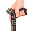 Asterom Walking Cane - Handmade Lion Canes for Men -