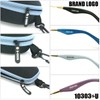 [10303+U] Polarized Sunglasses U04 (Semi Hard Case Included) Teardrop UV