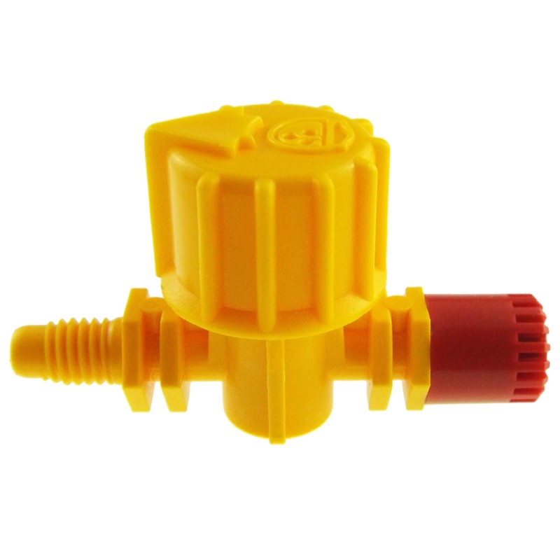 adjustable 360 degree sprinkler heads,screw onto riser tubes or into