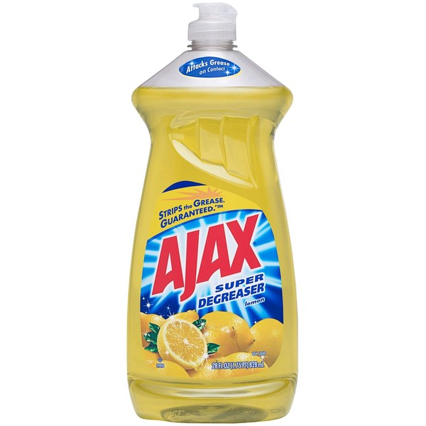 Ajax Super Degreaser Dish Liquid-Lemon,28 Fl Oz (Pack of 2)