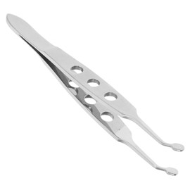 FOMIYES Facial Hair Removal Tool Set Eyebrow Eyelash Men Eyelid Travel Round Tip Massage Precision Tweezers Women Device