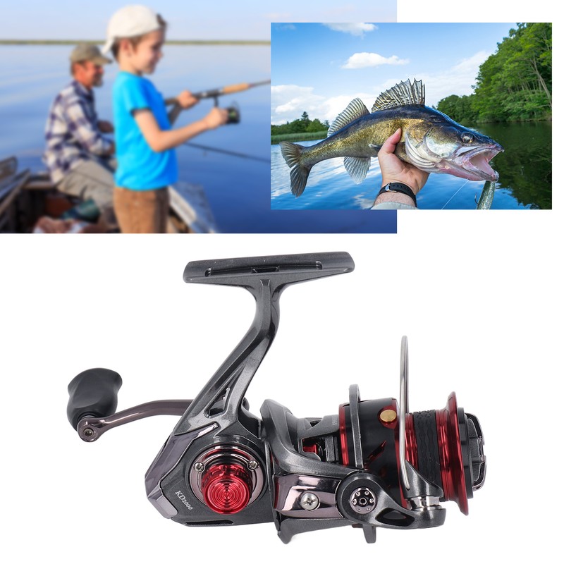Spinning Reel Full Metal Stainless Steel Pressure Relief Button Humanized