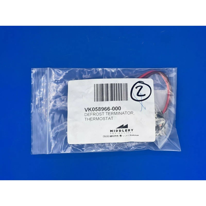 Viking 058966-000 Defrost Thermostat Terminator PB910259 NEW Factory Certified