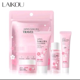 Laikou Japan Sukura Anti-aging Travel 4 Piece Set