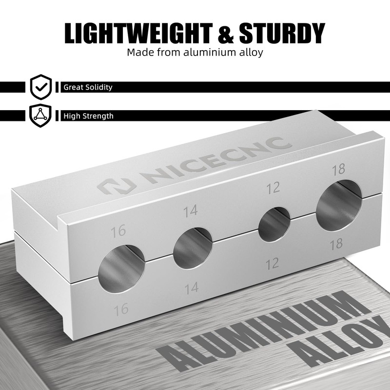 NICECNC Motorcycle 12/14/16/18mm Rear Shock Shafts Holding Clamp Tool Shock