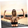 BESPORTBLE 2pcs Flat Latex Resistance Band for Physical Therapy and