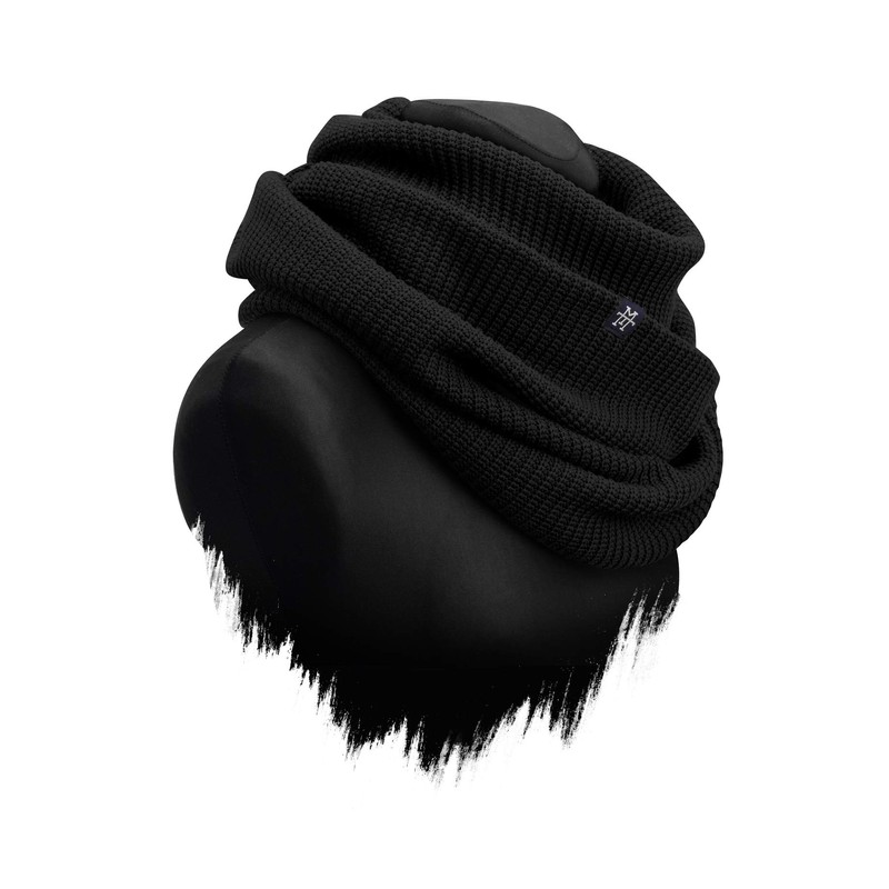 Manufaktur13 Knit Loop - Tube Scarf, Knitted Loop with Waffle