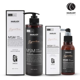 Hairjoy MSM Hair Loss Essence Signature High-End 120ml / 헤어조이 MSM 탈모 에센스 시그니처 하이엔드 120ml X 2개 + 볼륨 헤어 브러쉬 증정