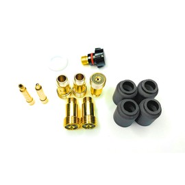 Theia technical | TIG consumable 17/18/26 PRO kit 4series stubby gas lens with wedge collet (1/16" 1.6mm)