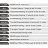 Training Timer LED Digital Timer Multifunctional Electronic Desktop Clock for