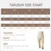 Takusun Shapewear Leggings for Women Tummy Control High Waisted Capri
