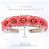 Fstrend Rhinestone Princess Headband Sparkly Crystal Party Headwear Queen Costume