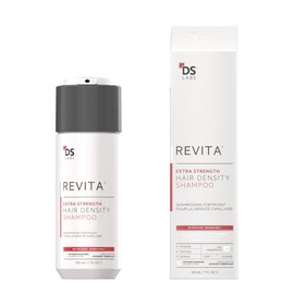 DS Labs Revita Champú Extra Fuerte, 205 ml – Limpieza Primero del Cuero Cabelludo para un Cabello Más Grueso y Voluminoso, Hidratación Ligera, Sin Sul