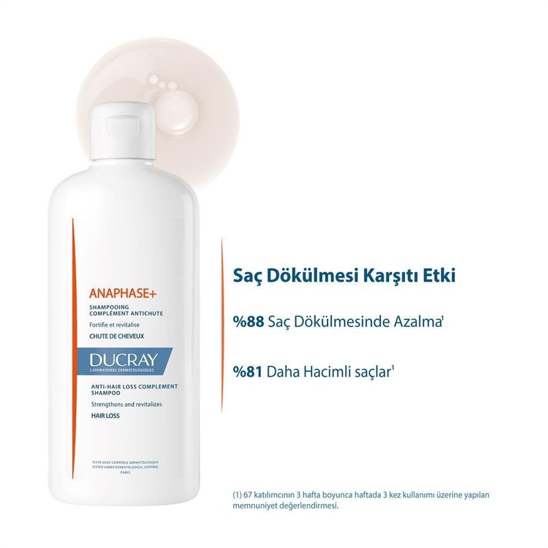 Ducray Anaphase Stimulating Cream Shampoo 400ml
