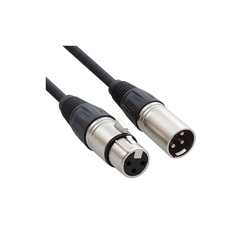 keepdrum DMX004 10m DMX cable 3-pin XLR