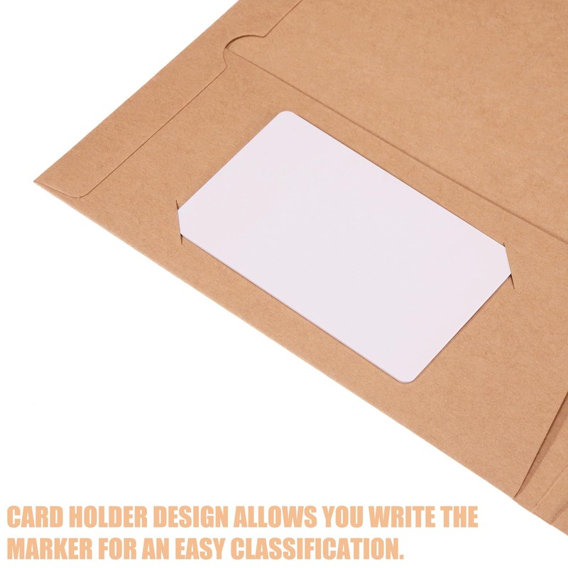 Nizirioo Kraft Paper Presentation Folder Kraft Paper: Pack of 15