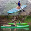 Anfyko Paddle Board Fin Repalcement, Nylon Fiberglass Reinforced, No-Tool Installation,