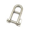 Key Shackle 5 mm with Removable Bar Stainless Steel A4