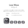 DASHING DIVA Magic Press Love Wave 24 Tips Pedicure Nail