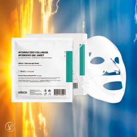 Silisca Hydicare Gel Sheet, Hydrogel Mask Pack / 실리스카 하이디케어겔 시트, 하이드로겔 마스크팩