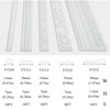 YEFANXI Self-Adhesive Flexible Crown Molding PVC Ceiling & Wall Decoration