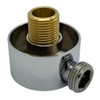 VoKs Wall Connection Elbow Chrome Round Brass Universal Shower Connection
