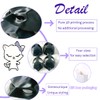 Persoshow Bat Cat Mask Outfit, Black Cats Bat Cosplay Mask